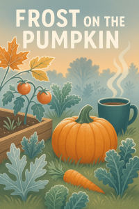 🧊Frost on the Pumpkin: What It Means for Your Garden (and Why It’s Not All Bad!)