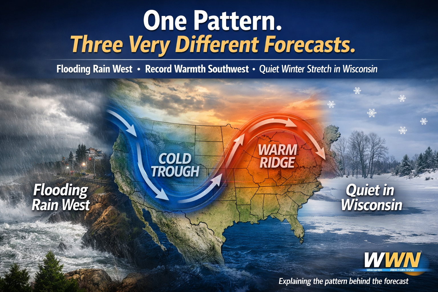 Wild weather pattern impacts Wisconsin