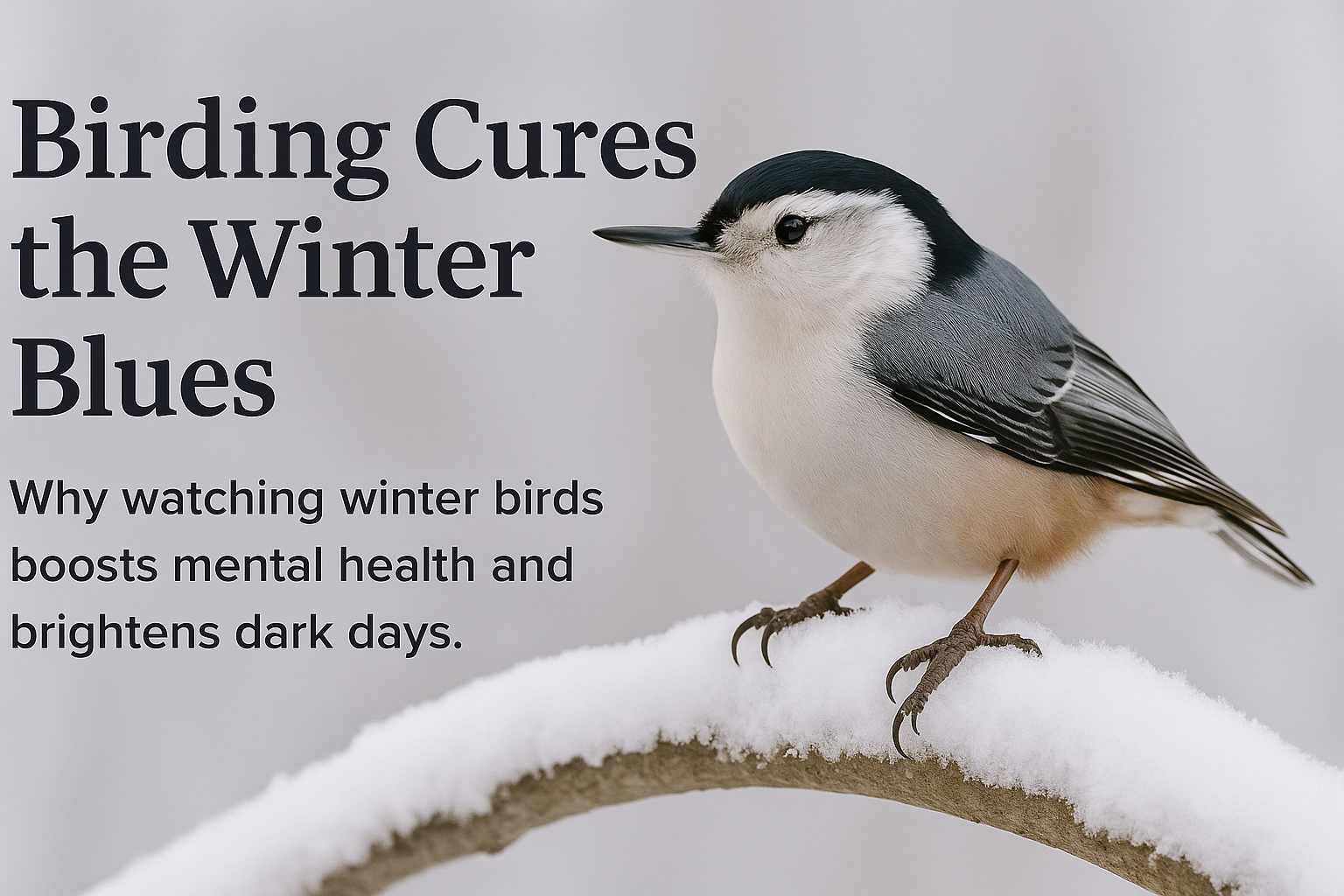 Birding Cures Winter Blues