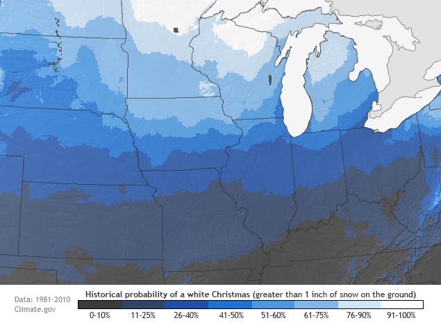 Chance of a White Christmas