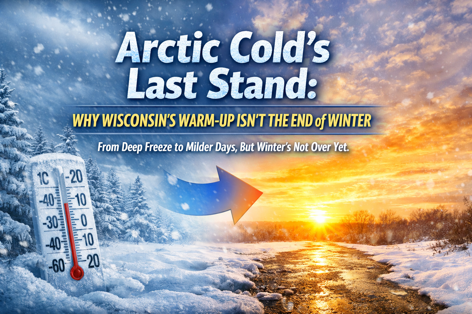 Wisconsin Winter Cold Warm-Up Coming