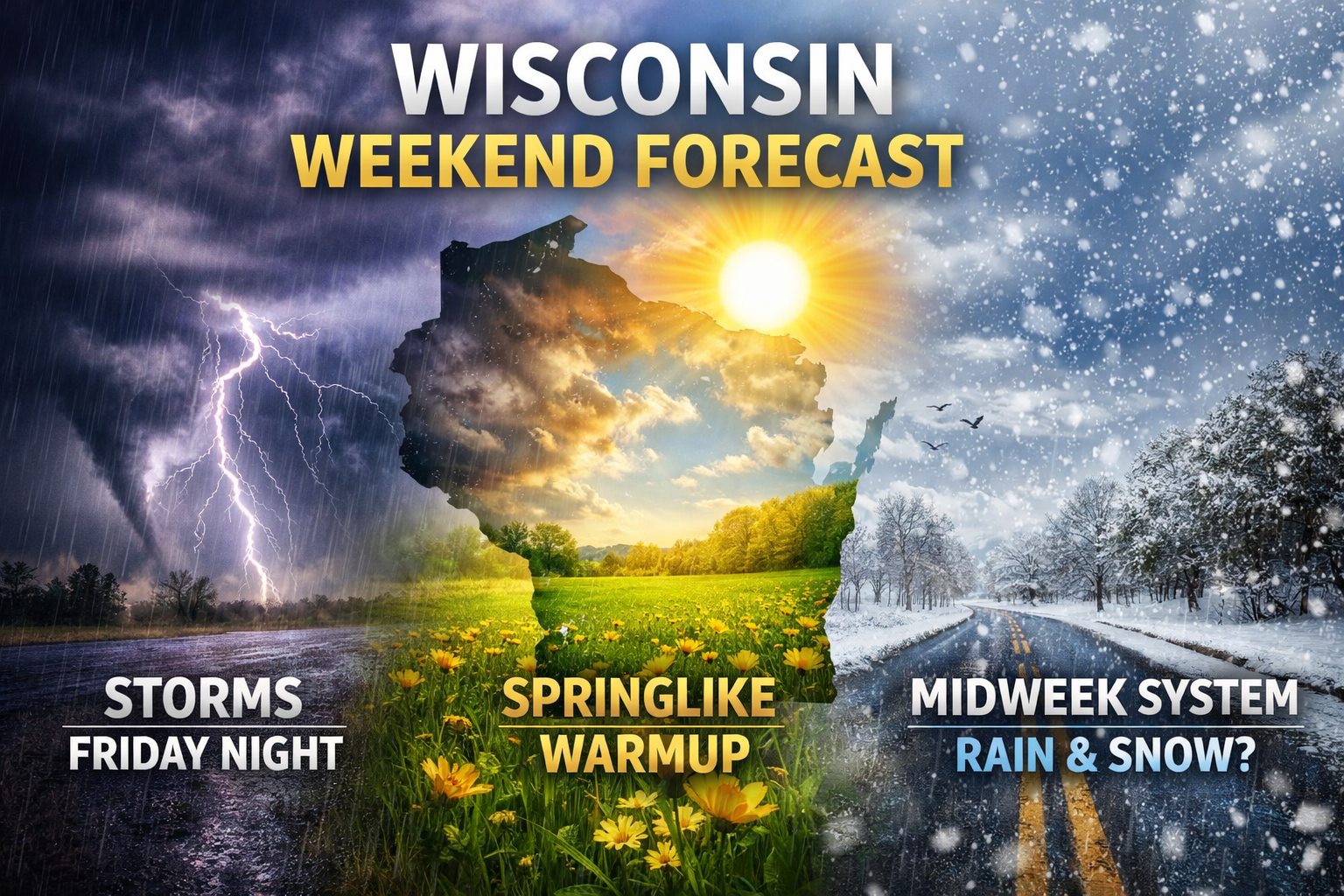 Weekend Forecast Wisconsin