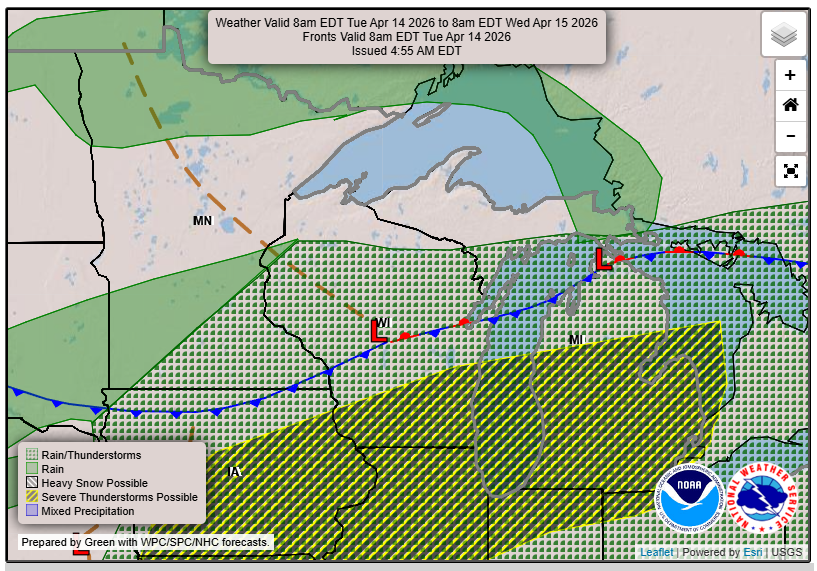 Wisconsin Weather This Week Storm Potential