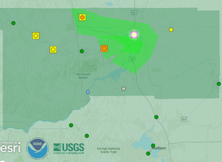 USGS Flooding Monitor
