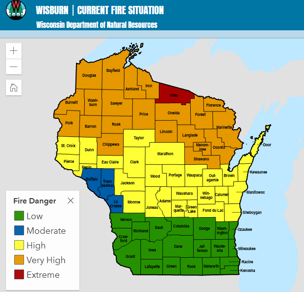 Wisconsin Fire Risk