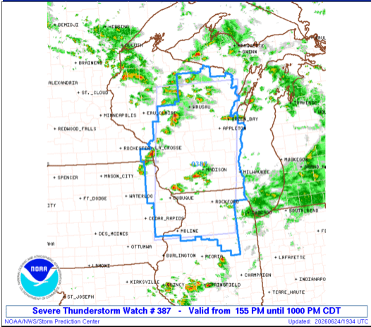 Severe Thunderstorm Watch