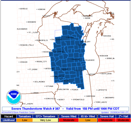 Severe Thunderstorm Watch