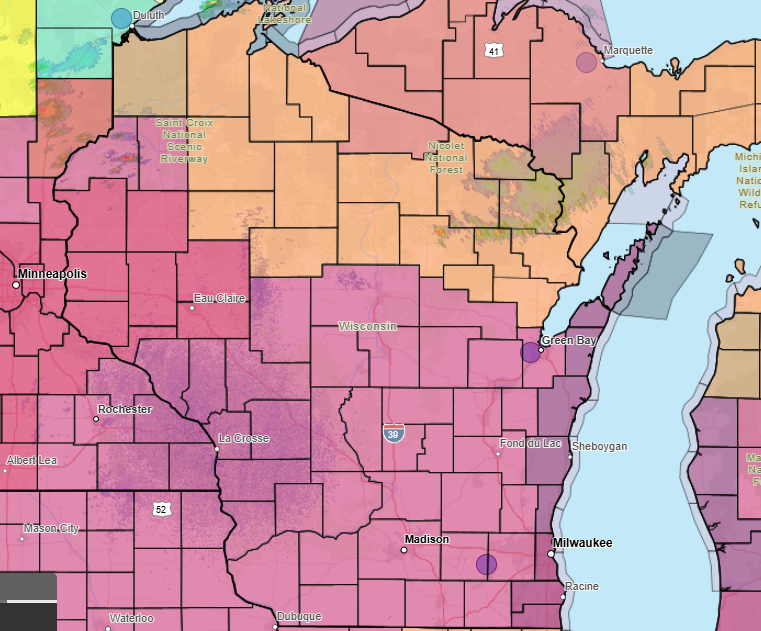 Heat Warning and Advisory Wisconsin