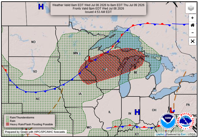Flooding Concerns In Wisconsin
