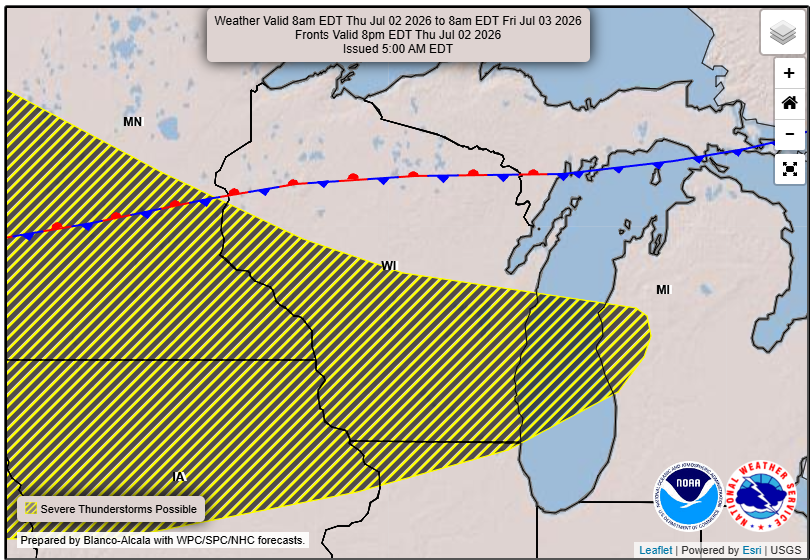 Severe storms Wisconsin