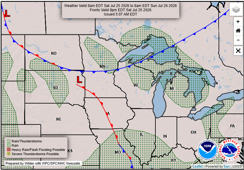 Weekend outlook