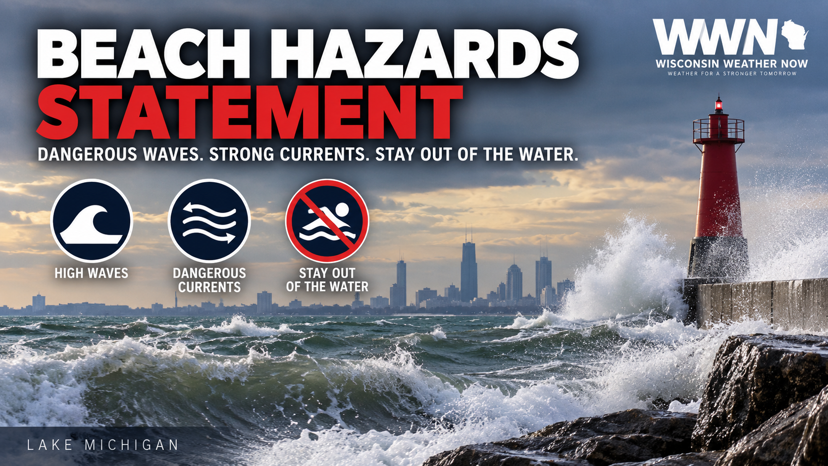 waves beach hazard
