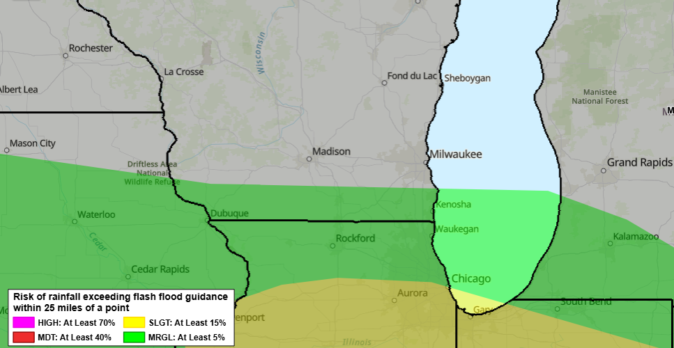 Heavy Rain Sunday
