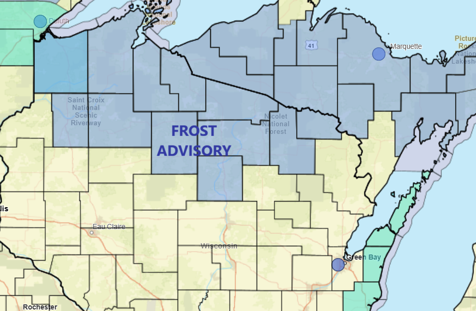 Frost Advisory
